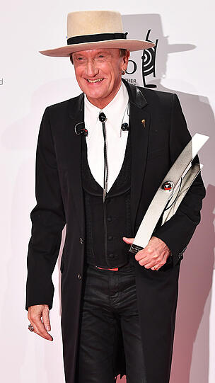 Den Preis für's Lebenswerk bekam Marius Müller-Westernhagen.