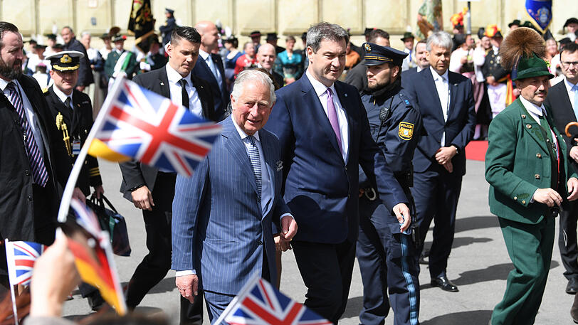 Prinz Charles und Camilla in München: Weitere Bilder vom royalen Besuch.
