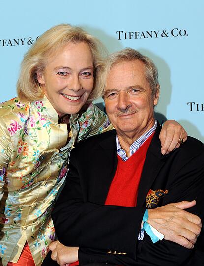 175 Jahre Tiffany in den Postgaragen München am 4.Sept.2012. Peter Prinz und Ursula Prinzessin zu Hohenlohe-Oehringen