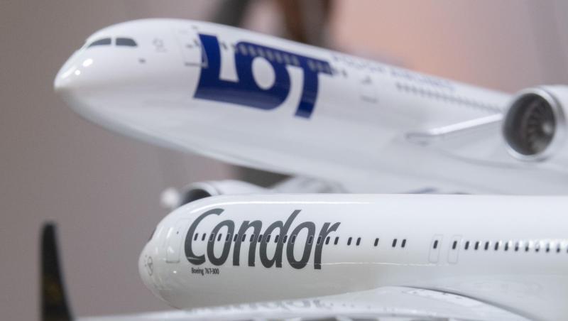 Modellflugzeuge von LOT und Condor. Das Bundeskartellamt gibt grünes Licht für die Übernahme. Modellflugzeuge von LOT und Condor. Das Bundeskartellamt gibt grünes Licht für die Übernahme.