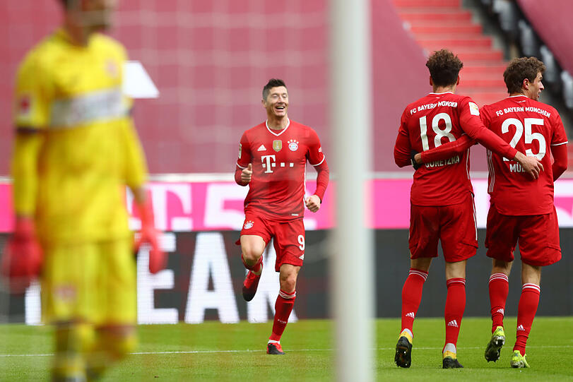 34. Saisontor: Das 3:0 macht er natürlich auch.