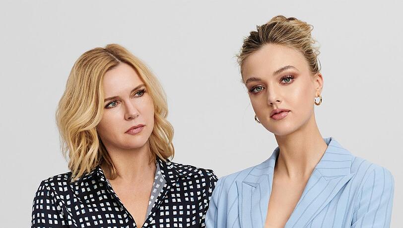 Veronica Ferres (li.) und Lilly Krug sind die deutschen Gesichter der belgischen Modemarke Xandres.