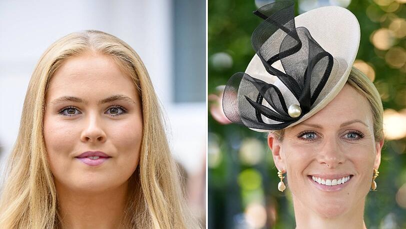 Prinzessin Amalia (l.) und Zara Tindall sind beide bei der Eröffnung der Reit-WM in Aachen. Prinzessin Amalia (l.) und Zara Tindall sind beide bei der Eröffnung der Reit-WM in Aachen.