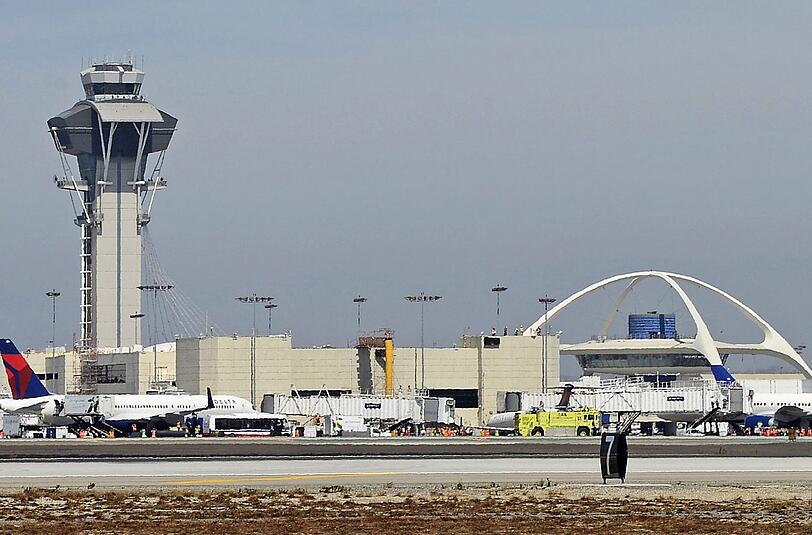 Der LAX Flughafen in Los Angeles ist der zweitgrößte Flughafen der USA und der fünftgrößte weltweit. Foto: Michael Nelson