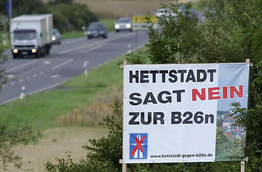 Die Anwohner beschweren sich ebenfalls über den Ausbau der Main-Spessart-Autobahn in Unterfranken.