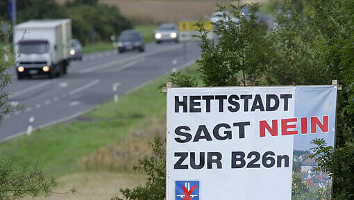 Die Anwohner beschweren sich ebenfalls über den Ausbau der Main-Spessart-Autobahn in Unterfranken. Die Anwohner beschweren sich ebenfalls über den Ausbau der Main-Spessart-Autobahn in Unterfranken.