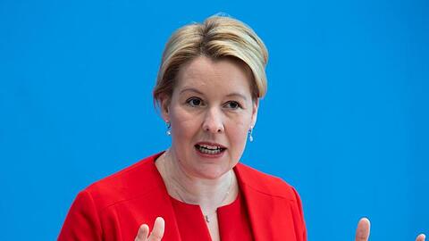 Franziska Giffey von der SPD ist Bundesfamilienministerin.
