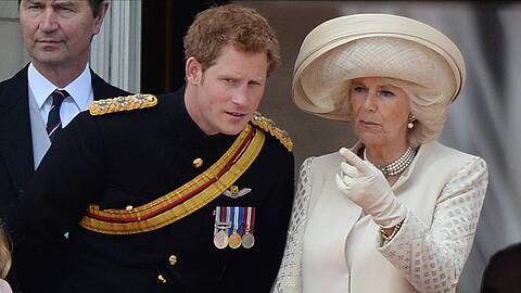 Für Harry das personifizierte Böse: Camilla, Queen of Consort.