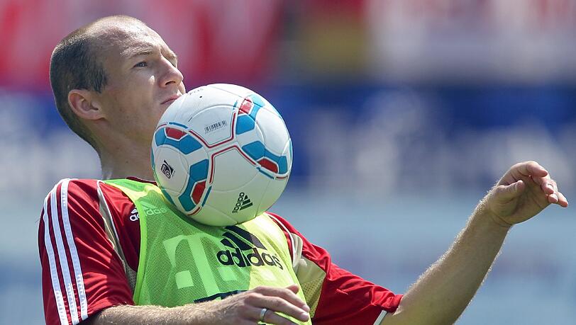 Ist froh, bei der Bayern-Vorbereitung dabei sein zu können: Arjen Robben. Ist froh, bei der Bayern-Vorbereitung dabei sein zu können: Arjen Robben.