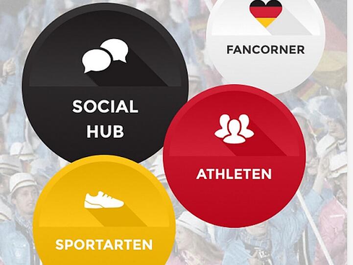 Olympia-Atmosphäre auch auf dem Smartphone