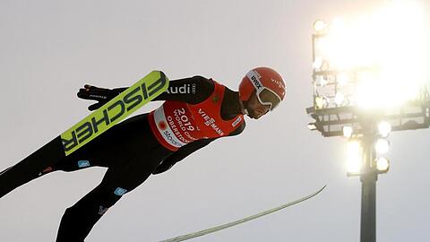 Markus Eisenbichler sprang 135 und 138,5 Meter weit.