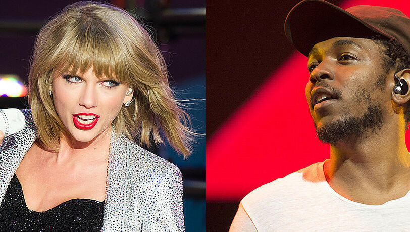 Nehmen Taylor Swift und Kendrick Lamar vielleicht bald einen gemeinsamen Song auf? Nehmen Taylor Swift und Kendrick Lamar vielleicht bald einen gemeinsamen Song auf?