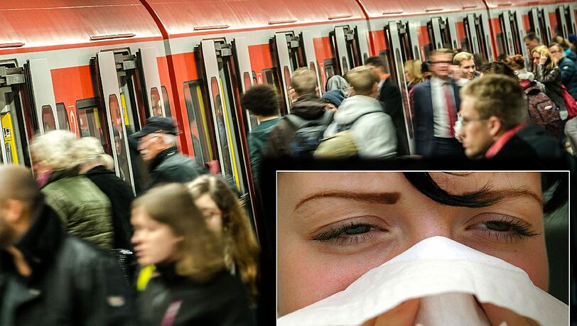 Grippewelle bei der S-Bahn: Viele Lokführer fallen derzeit aus.