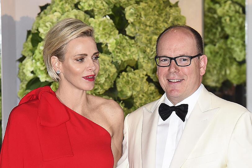 Charlene und Albert von Monaco