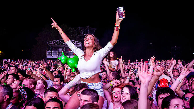 Nächstes Jahr sollen derartige Szenen hoffentlich wieder zum Festival-Alltag gehören Nächstes Jahr sollen derartige Szenen hoffentlich wieder zum Festival-Alltag gehören