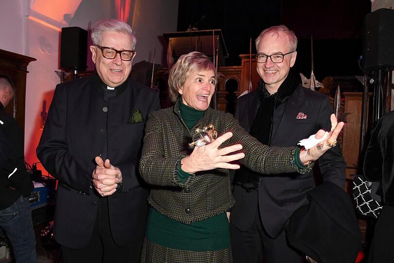 Prälat Wilhelm Imkamp, Fürstin Gloria von Thurn und Taxis und Dr. Klaus Eder