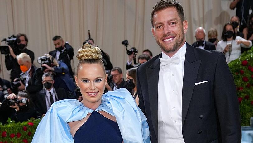 Caroline Wozniacki mit ihrem Ehemann David Lee.