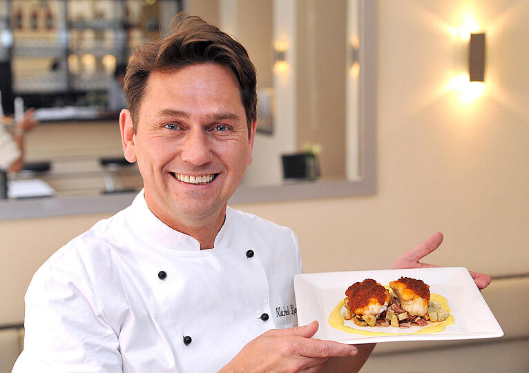 Michael Link vom Restaurant No.5 sorgt für kreative Gerichte.