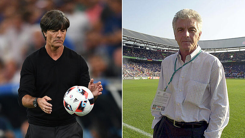 Joachim Löw (links) und Erich Ribbeck.