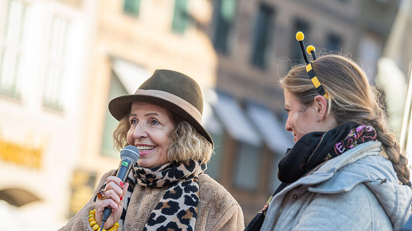 Michaela May (l.) und Nina Eichinger.