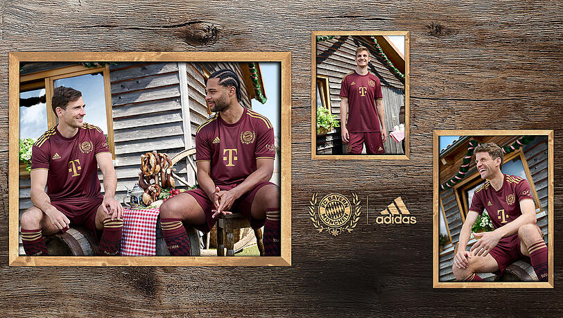 Der FC Bayern hat ein neues Wiesn-Trikot präsentiert.