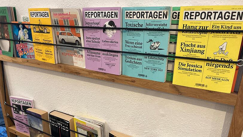Kleines, feines Lektüre-Angebot im Bean Batter.