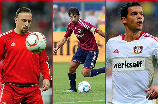 Ribéry, Raul, Ballack - wie fit sind die Titelaspiranten von Bayern, Schalke oder Leverkusen?