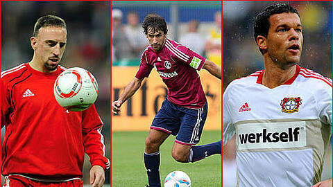 Ribéry, Raul, Ballack - wie fit sind die Titelaspiranten von Bayern, Schalke oder Leverkusen?