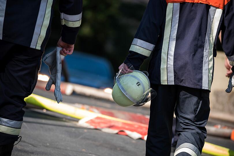 Im Stadtteil Gaustadt war in der Brauerei Kaiserdom ein Feuer ausgebrochen, das sich zum Großbrand ausgeweitet hat.
