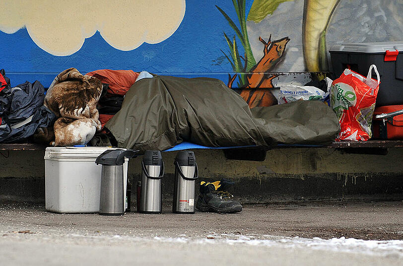 550 Menschen leben bei uns auf der Straße &ndash; auch für die will das neue Netzwerk Wohnungslosenhilfe sich einsetzen.