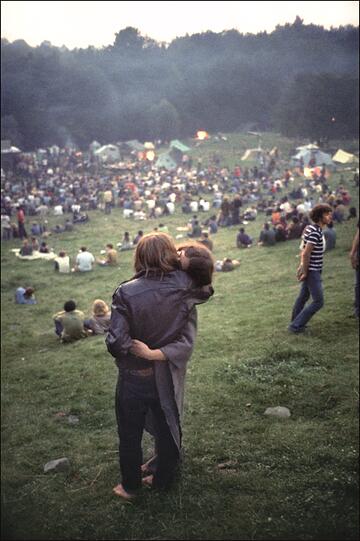 Elliot Landy fotografiert Woodstock.