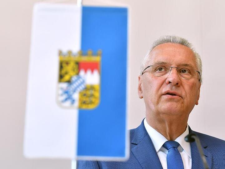 Joachim Herrmann (CSU), Innenminister von Bayern. Foto: Hendrik Schmidt/zb/Archivbild