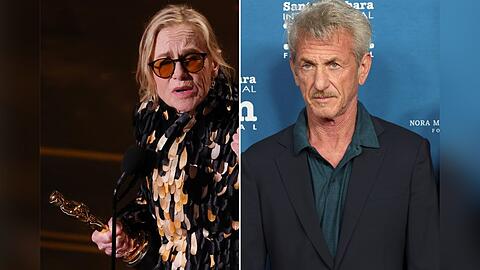 Amy Madigan freute sich vor Ort, Sean Penn konnte "heute leider nicht hier sein".