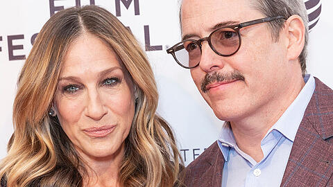 Sarah Jessica Parker und Ehemann (seit 1997) Matthew Broderick bei einer Filmpremiere