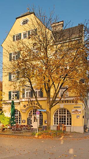 Rosenheime: Die Architektur der heutigen "Fischküche" ist schon zur Entstehungszeit vor 110 Jahren gelobt worden.