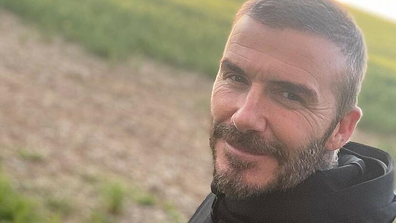 David Beckham bekommt offenbar eine Glatze. Neue Aufnahmen zeigen das schüttere Haar des ehemaligen Profikickers.