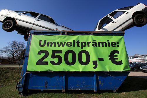 2500 Euro Abwrackprämie