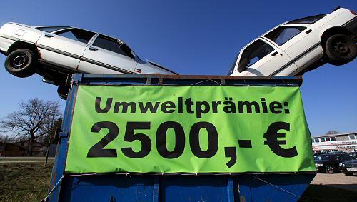 2500 Euro Abwrackprämie 2500 Euro Abwrackprämie
