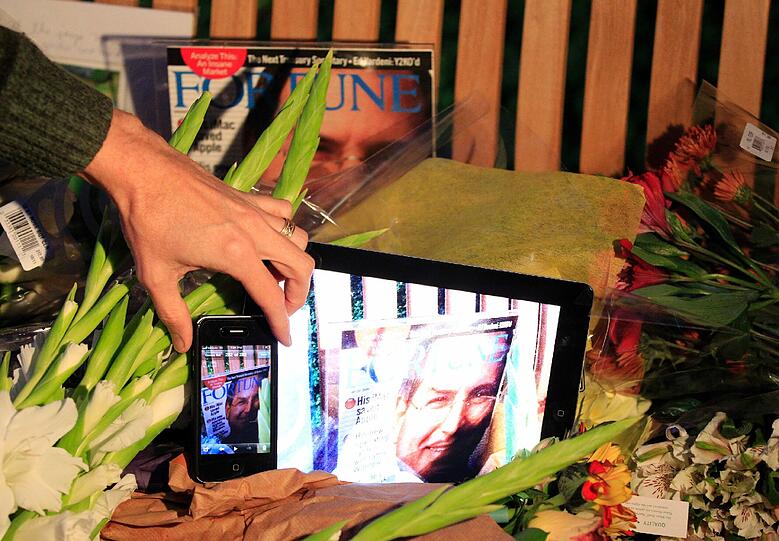 Bilder: So trauert die Welt um Visionär Steve Jobs