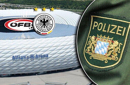 Die Münchner Polizei ist gewappnet für das Länderspiel zwischen Deutschland und Österreich.