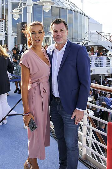 Yasmina Filali und Thomas Helmer bei der alljährlichen "MS Europa meets Sansibar"-Party auf Sylt