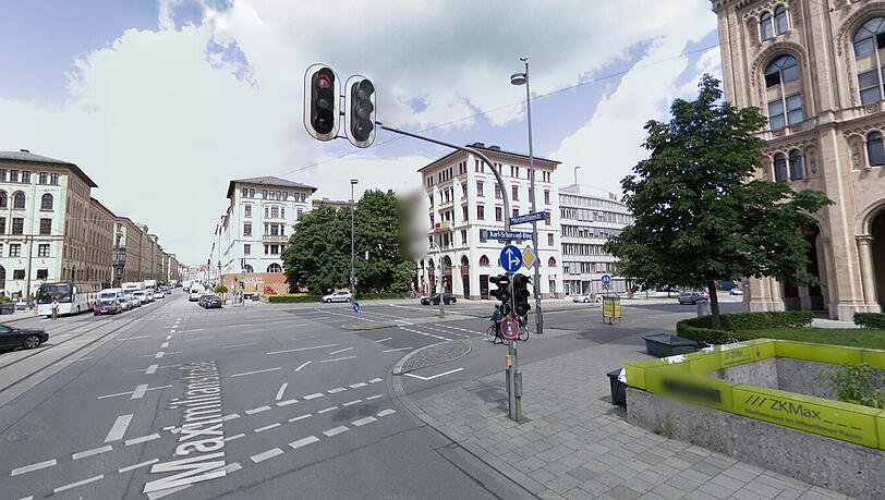 An dieser Kreuzung passierte am Donnerstag ein Unfall. (Archivbild) An dieser Kreuzung passierte am Donnerstag ein Unfall. (Archivbild)