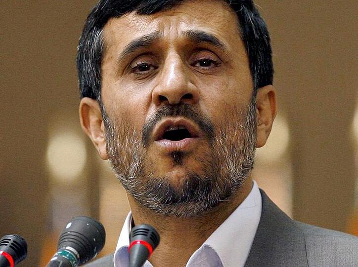 Provokateur aus Leidenschaft: Mahmud Ahmadinedschad hat das Podium in Genf genutzt und für einen Eklat gesorgt.