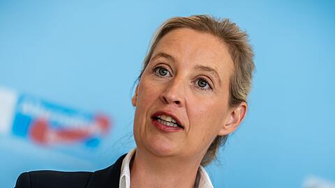 AfD-Chefin Weidel kann sich &uuml;ber gute Umfragewerte freuen. (Archivbild)