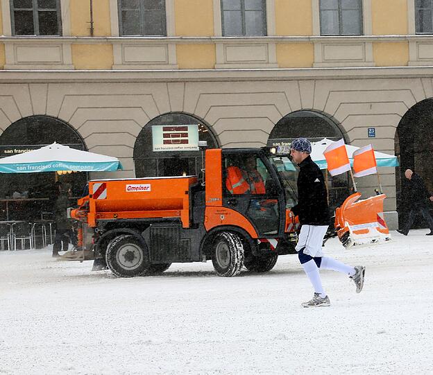 München in Winterhand - die Impressionen aus der Stadt