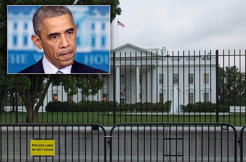 Nach einer Party rammten zwei Sicherheitsbeamte von Barack Obama mit ihrem Wagen eine Sicherheitsbarriere am Weißen Haus.