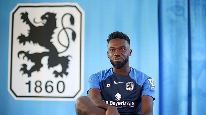 Würde bei 1860 am liebsten als (Außen-)Stürmer wirbeln: Neulöwe Joseph Boyamba.