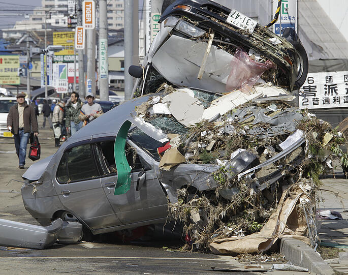 Katastrophe in Japan: Ein Land im Ausnahmezustand. Die neuesten Bilder