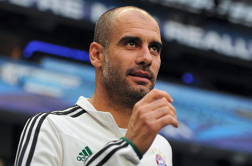 Kurztrip nach Barcelona: Bayern-Trainer Pep Guardiola.