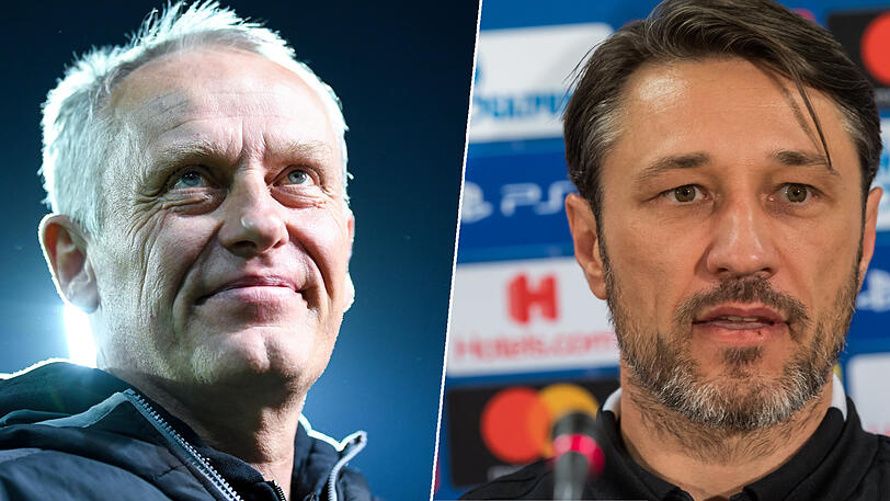 Bundesliga-Kollegen: Christian Streich (li.) und Niko Kovac.